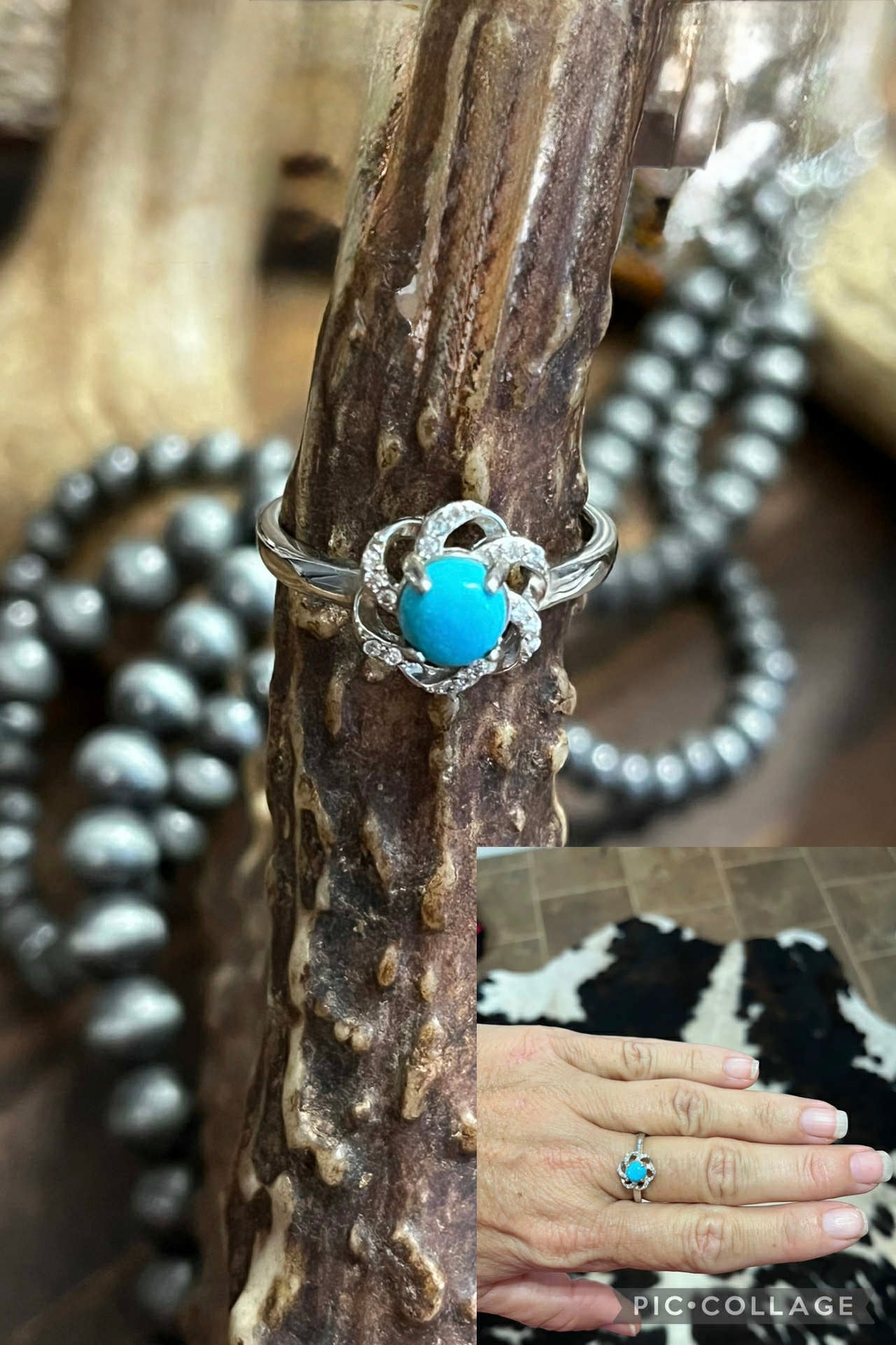 Bluebird Turquoise Ring