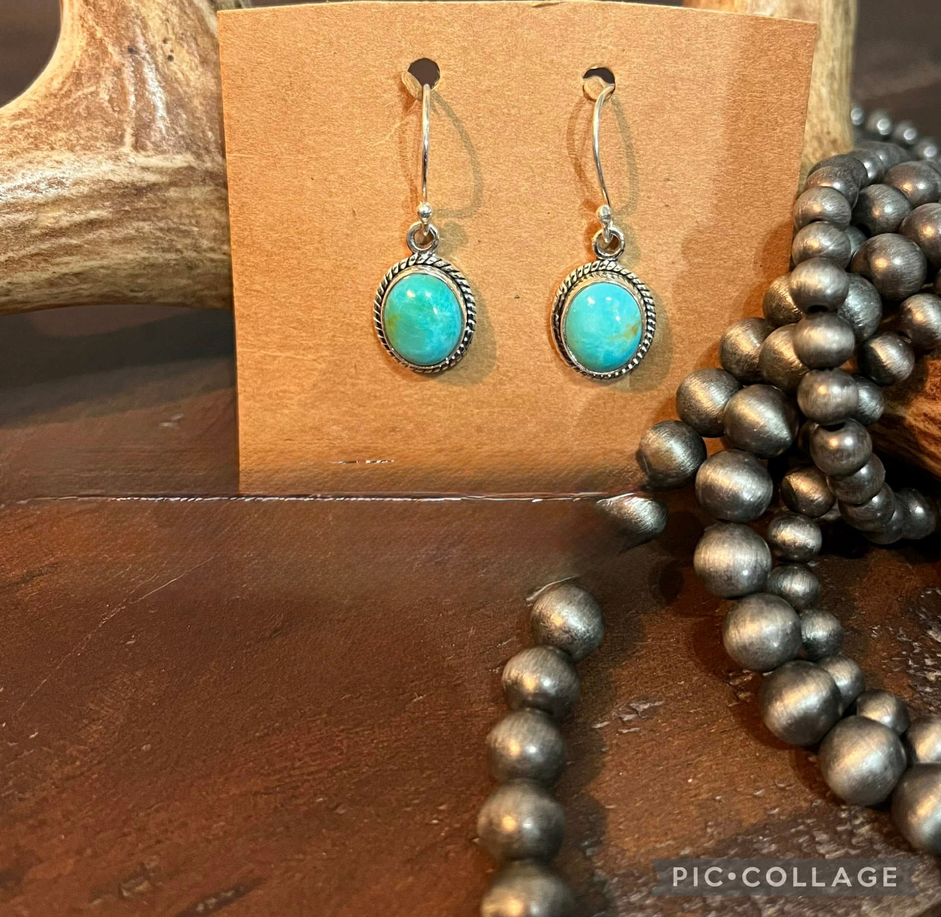 Kingman Turquoise Earrings