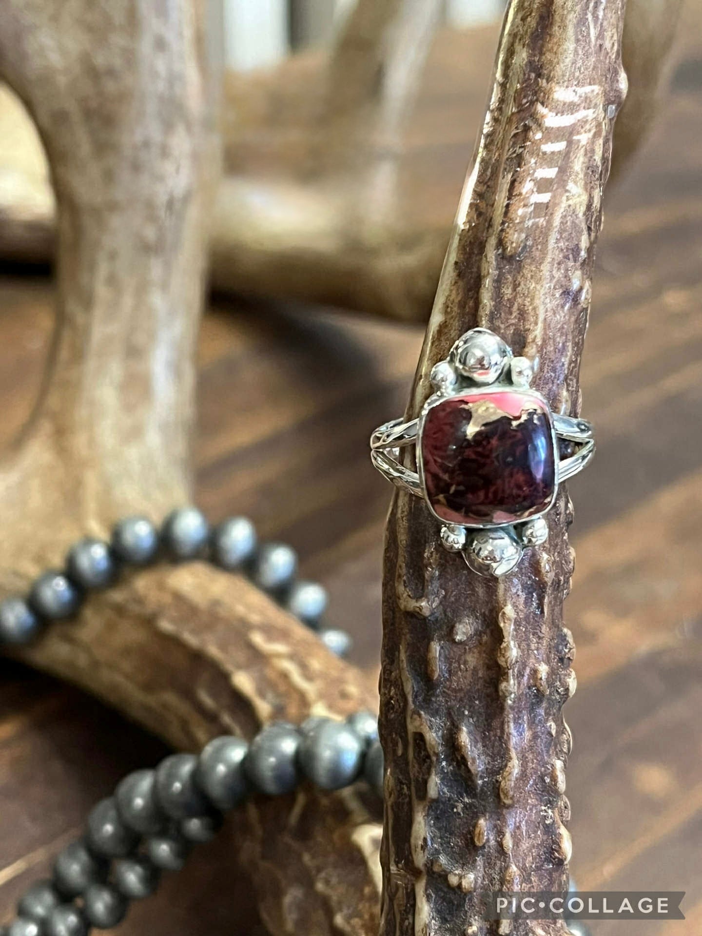 Rose Dahlia Ring