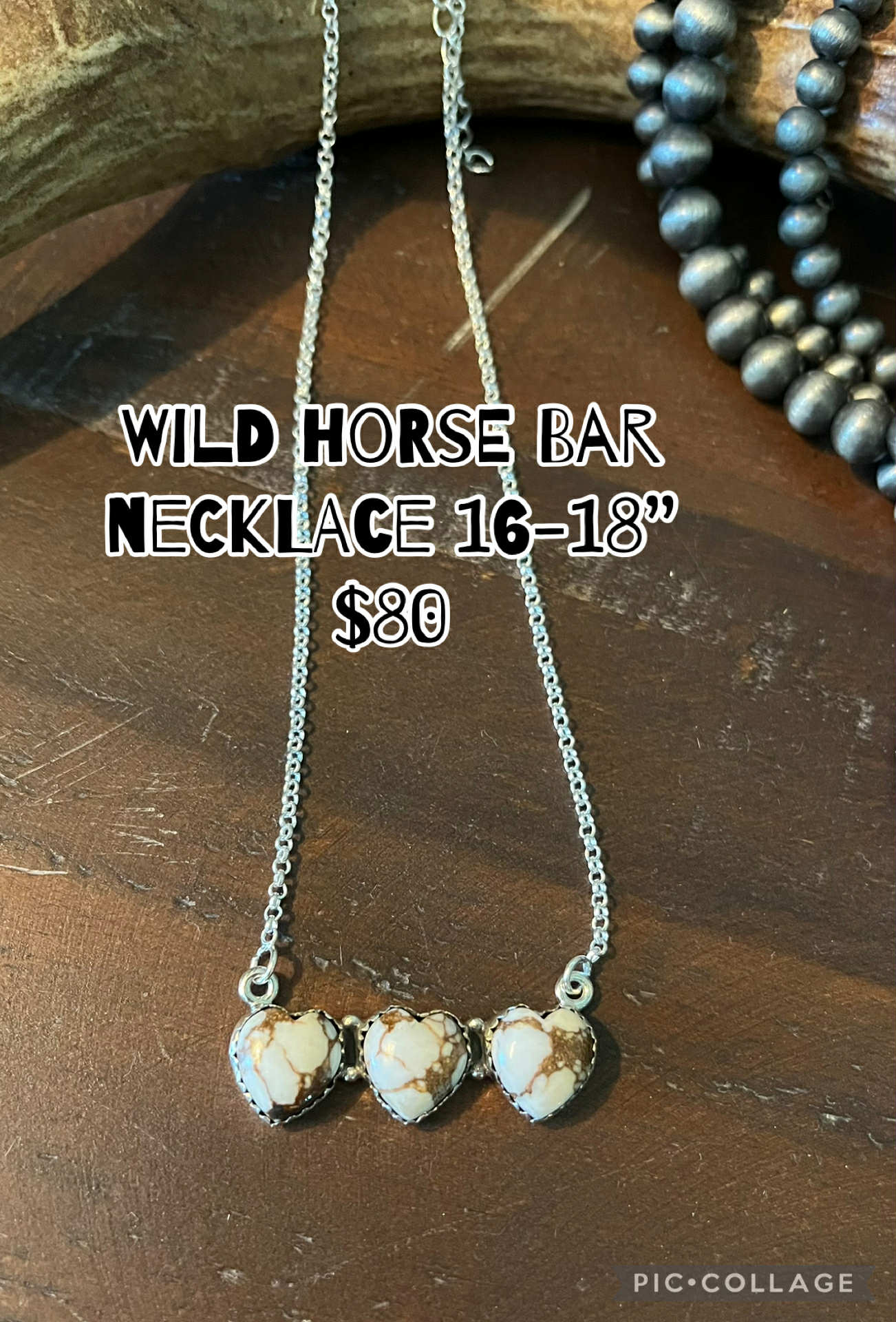 Wild Horse Bar Necklace