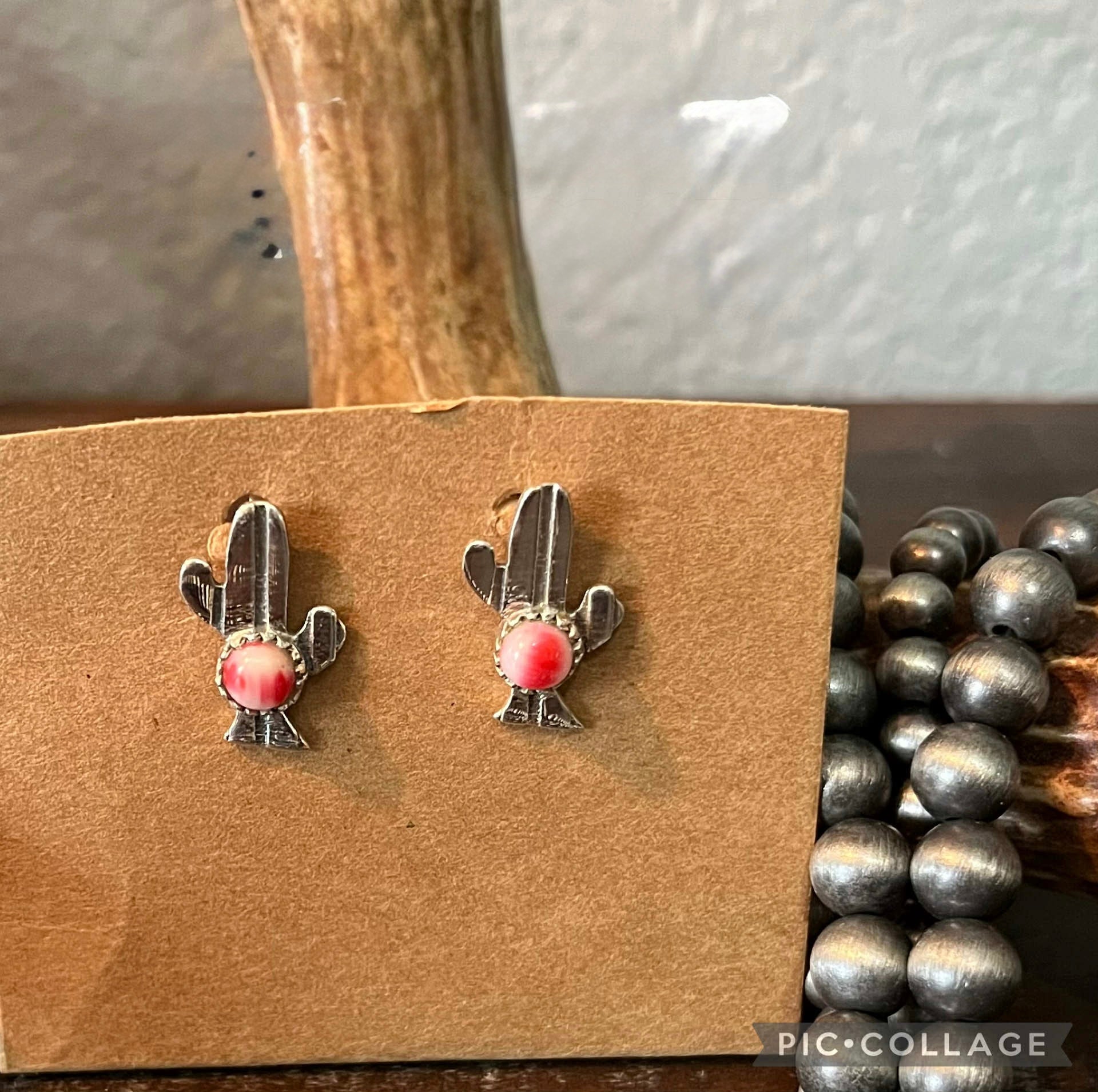 Cactus Stud Earrings