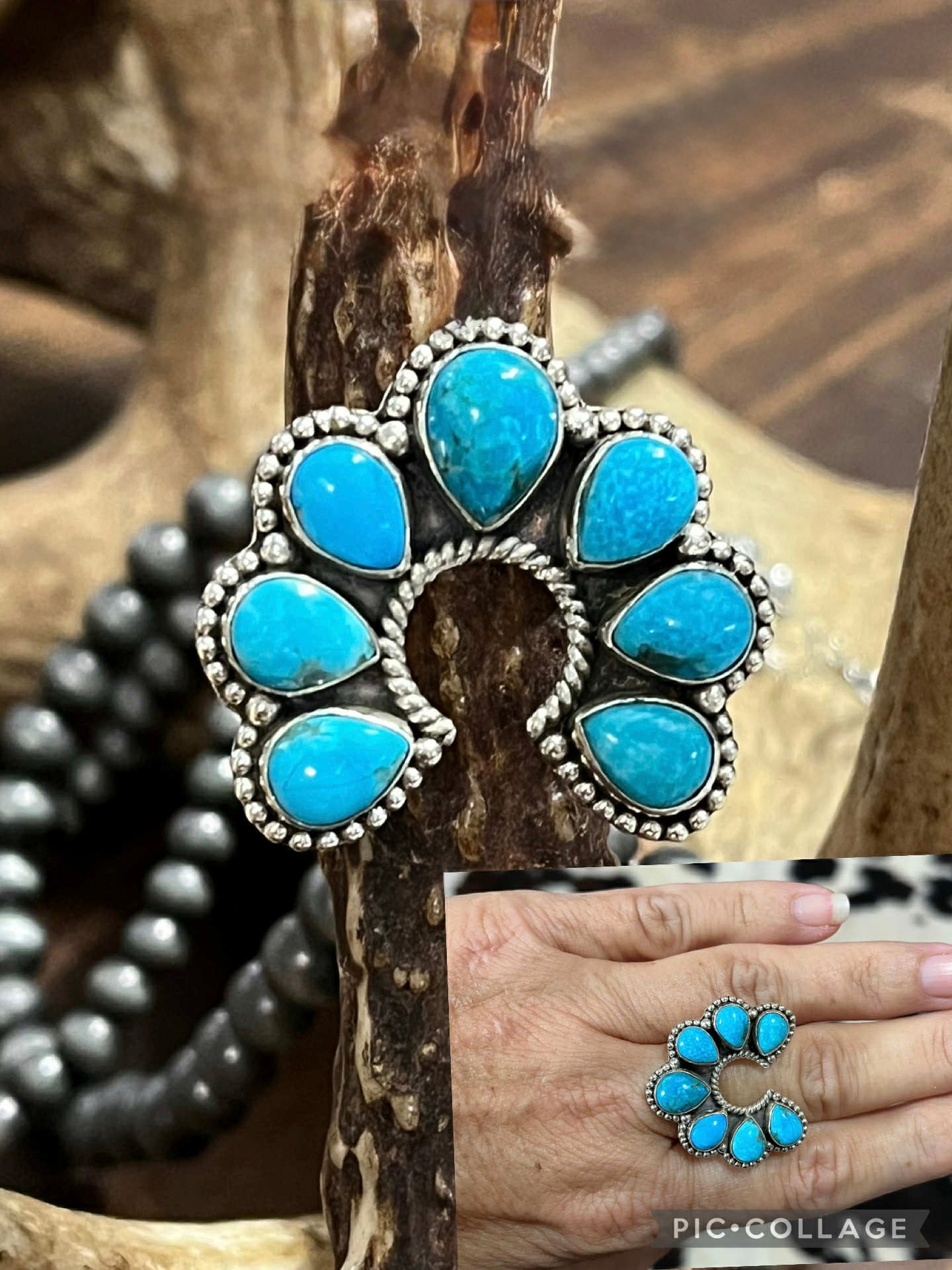 Whitewater Naja Ring