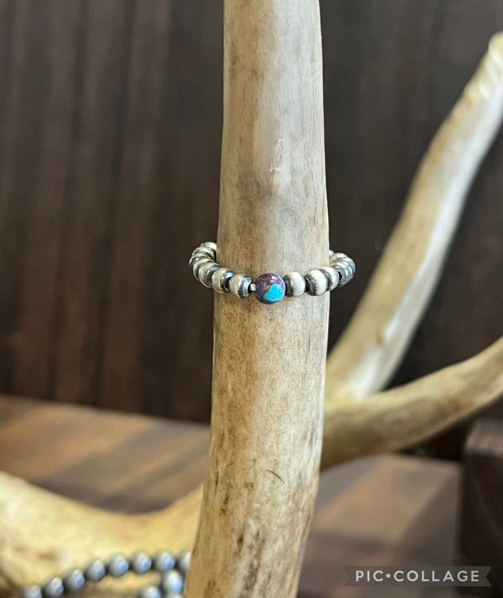 Mohave and pearls Ring