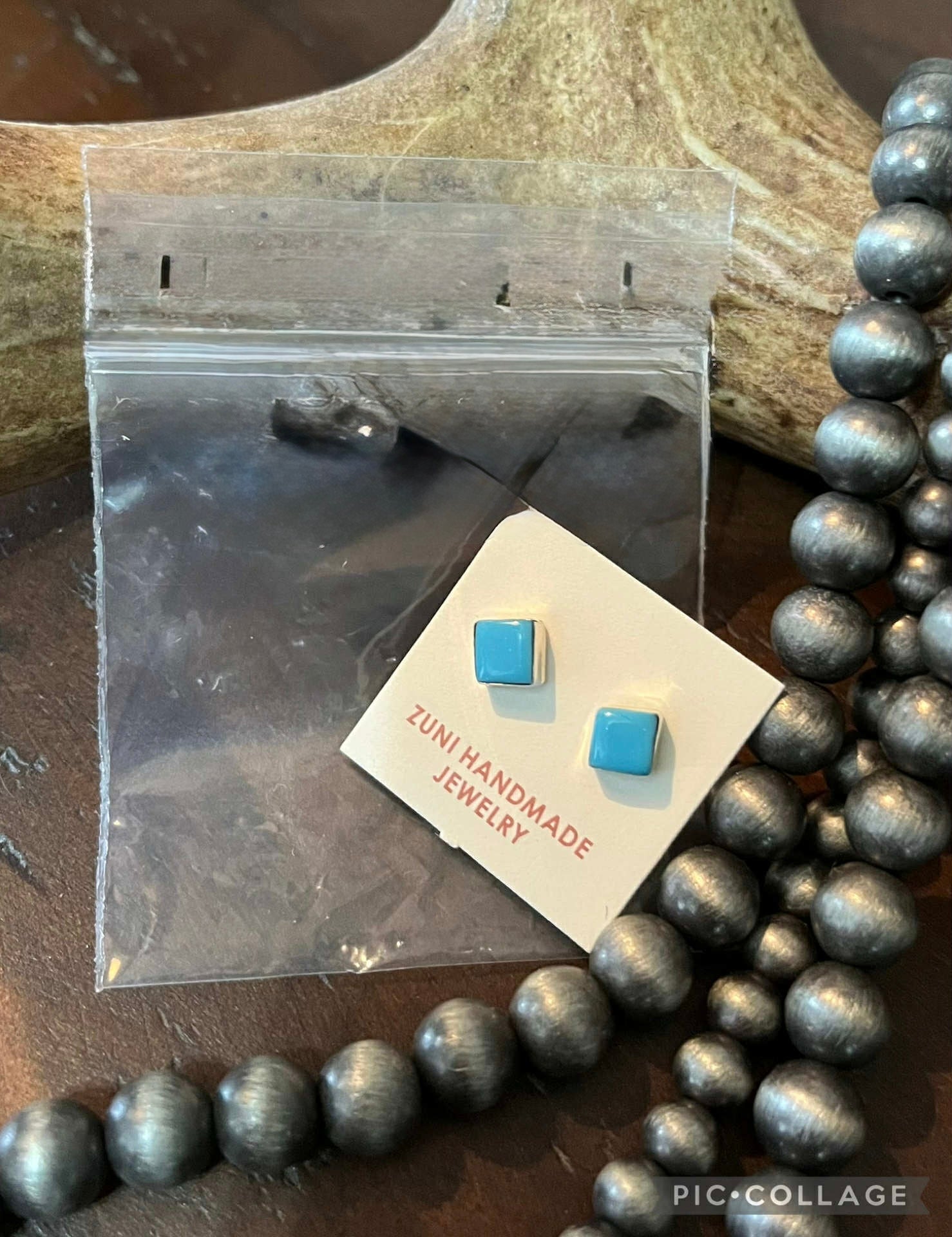 Zuni Handmade Studs