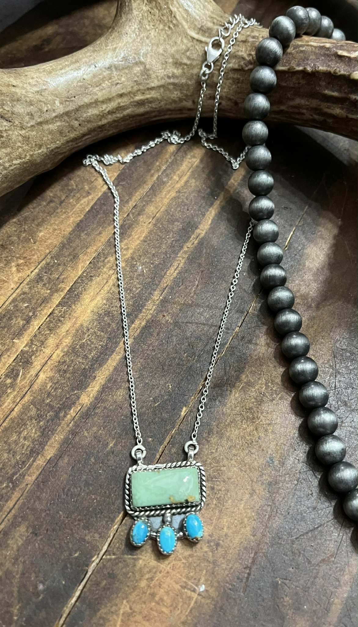 Emerald Valley/Kingman Necklace