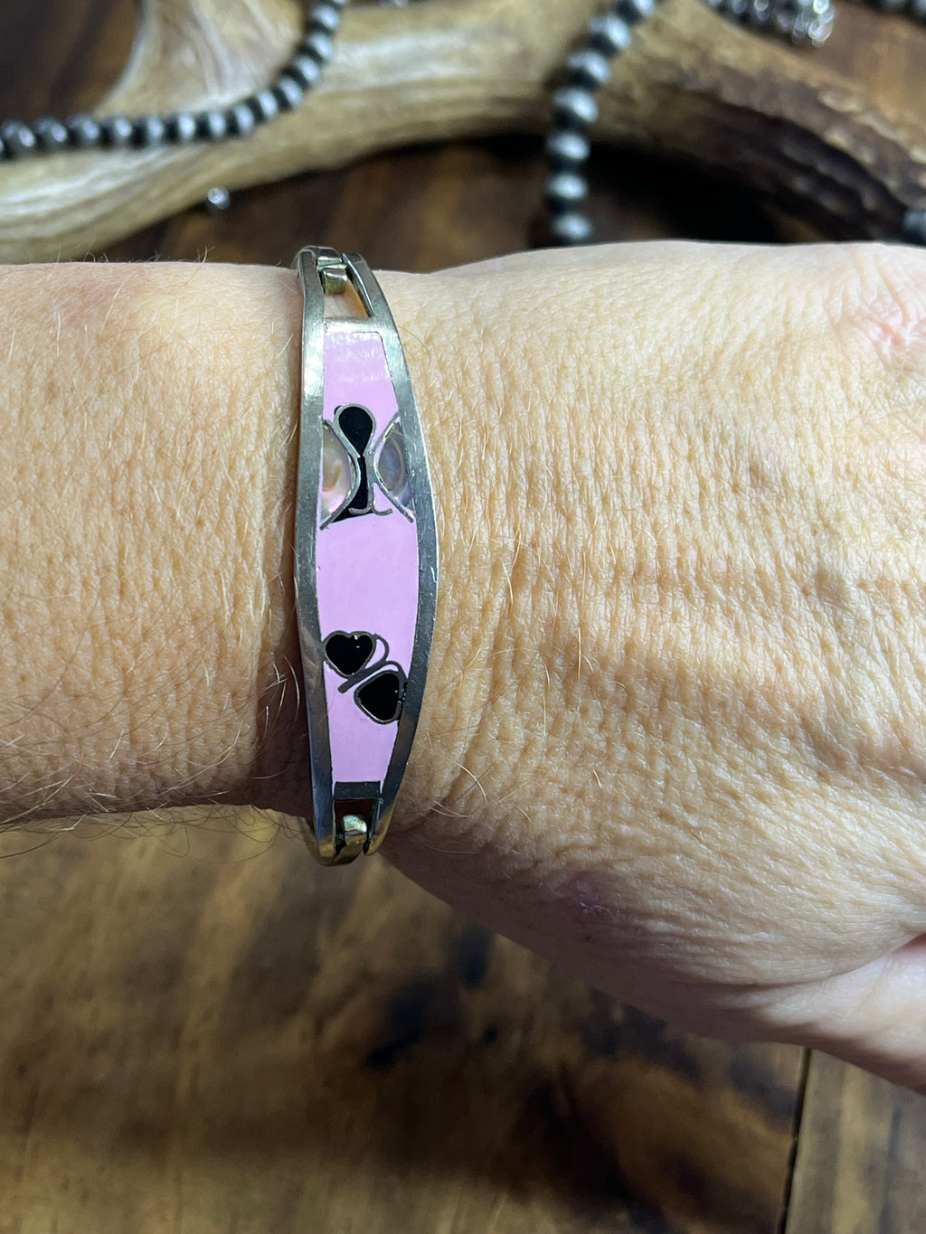 Taxco Vintage Mother of Pearl Bracelet