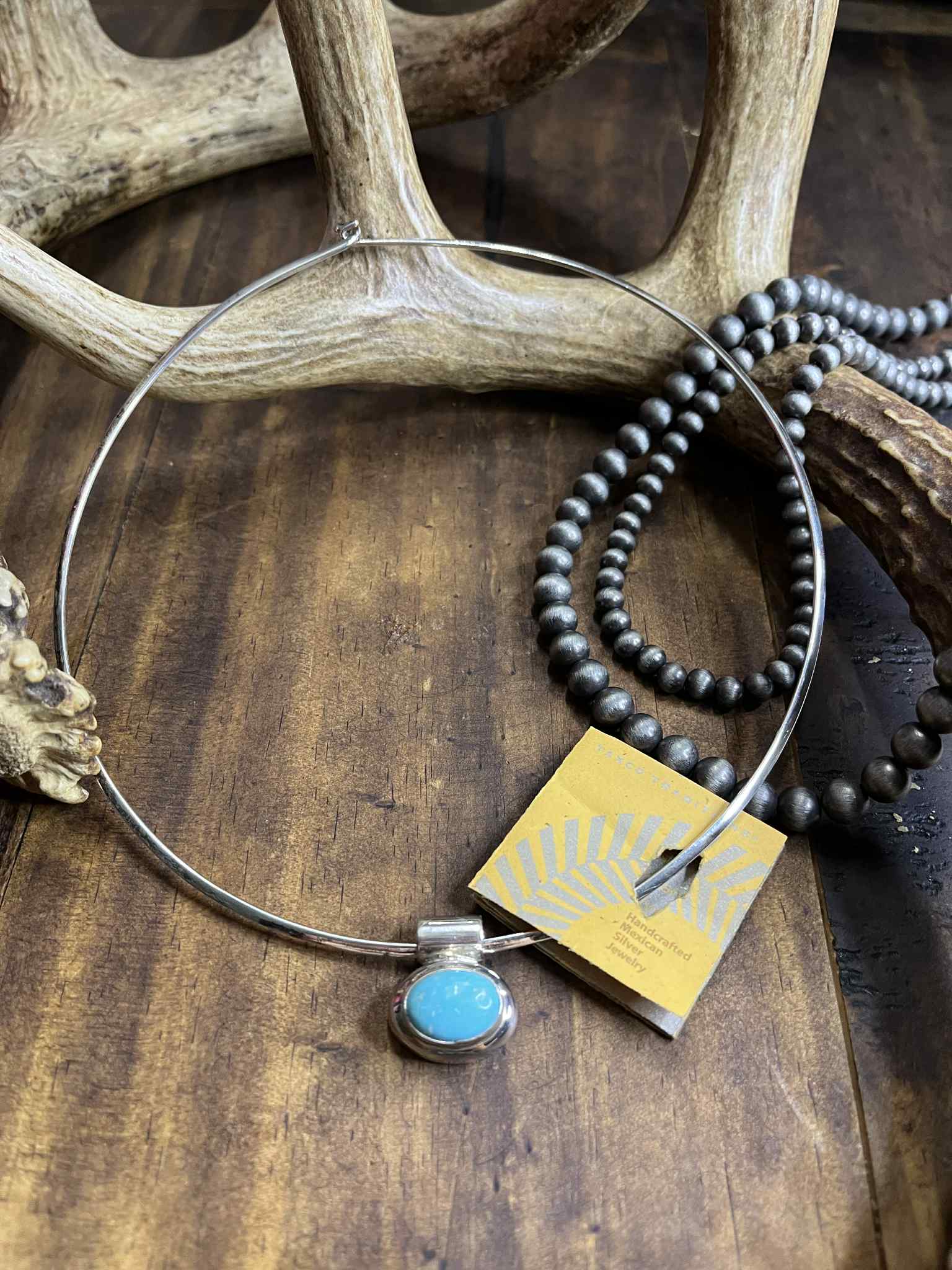 Turquoise Taxco Choker
