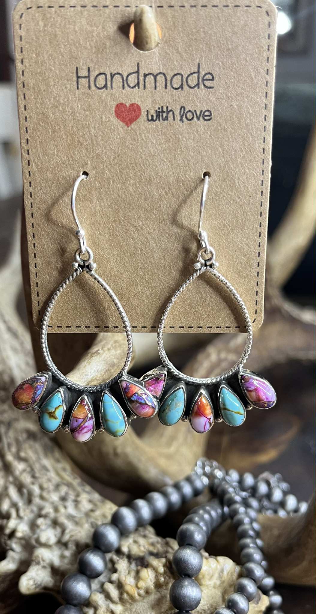 Spiny Oyster Earrings