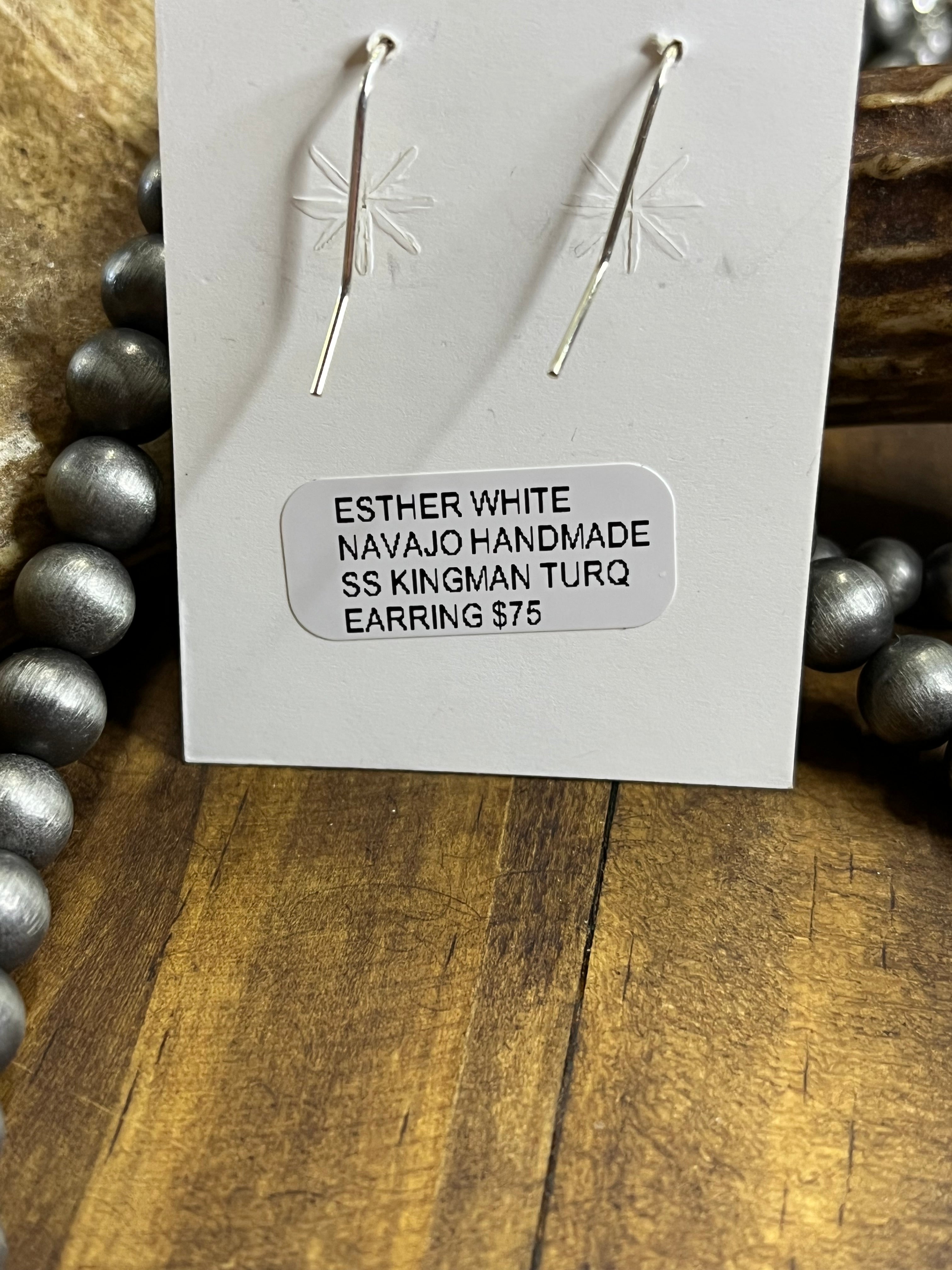 Navajo Turquoise Earrings