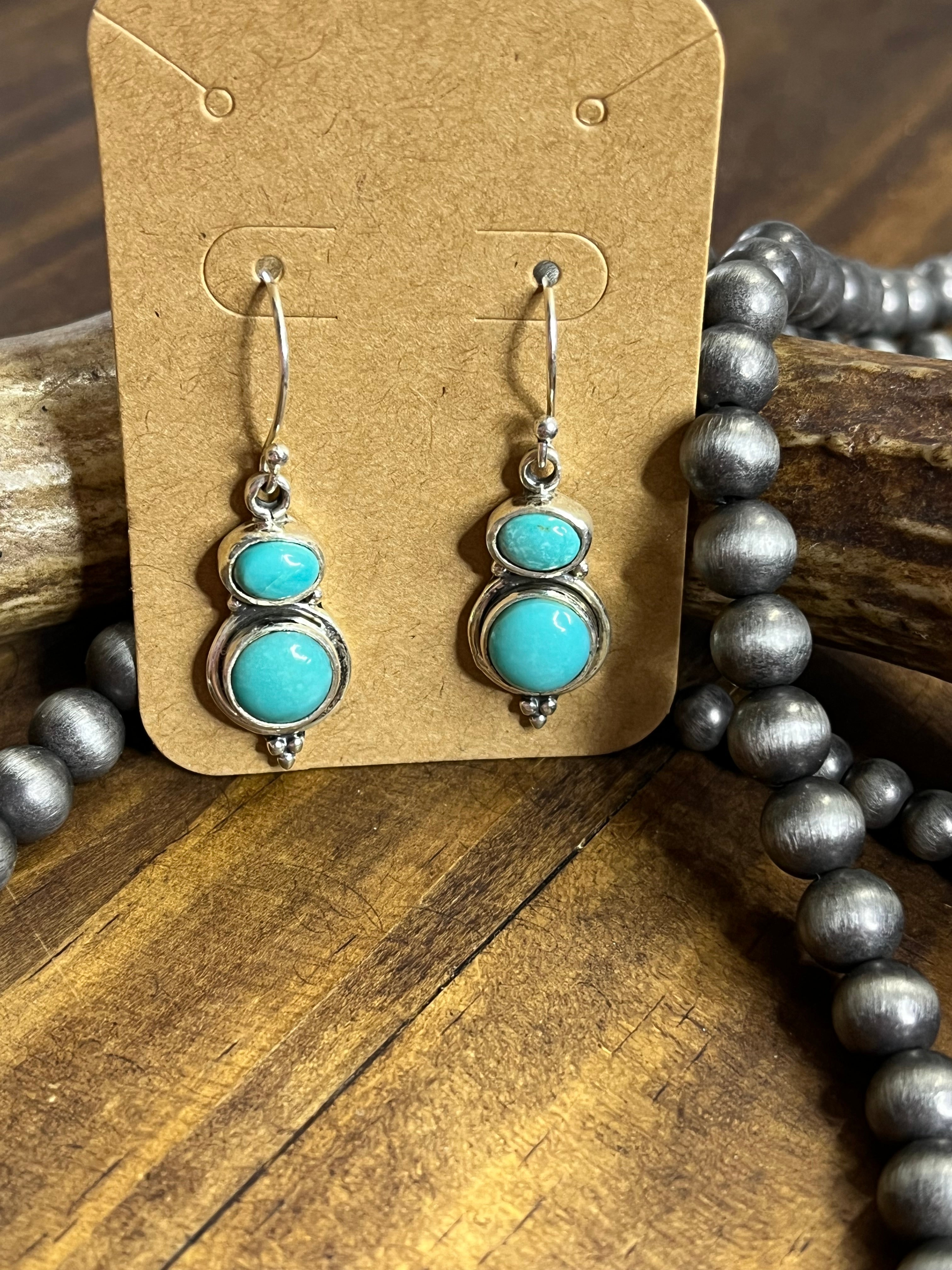Turquoise Dangle Earrings