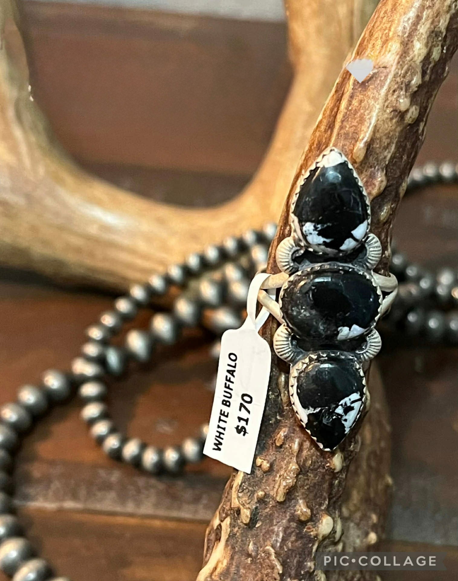White Buffalo Ring