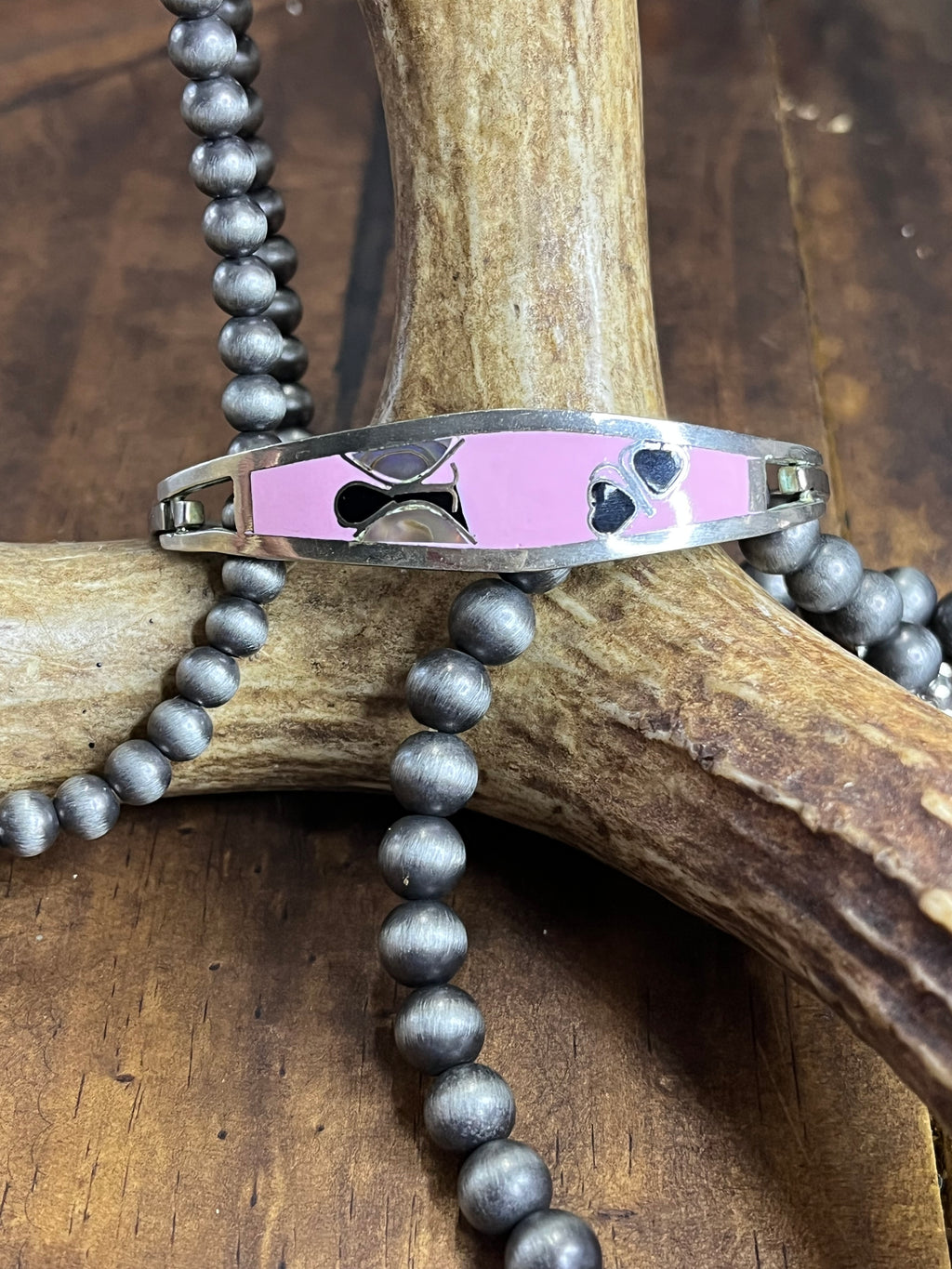 Taxco Vintage Mother of Pearl Bracelet