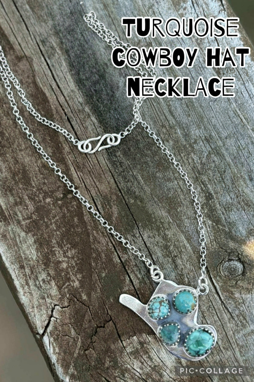 Cowboy Hat Necklace