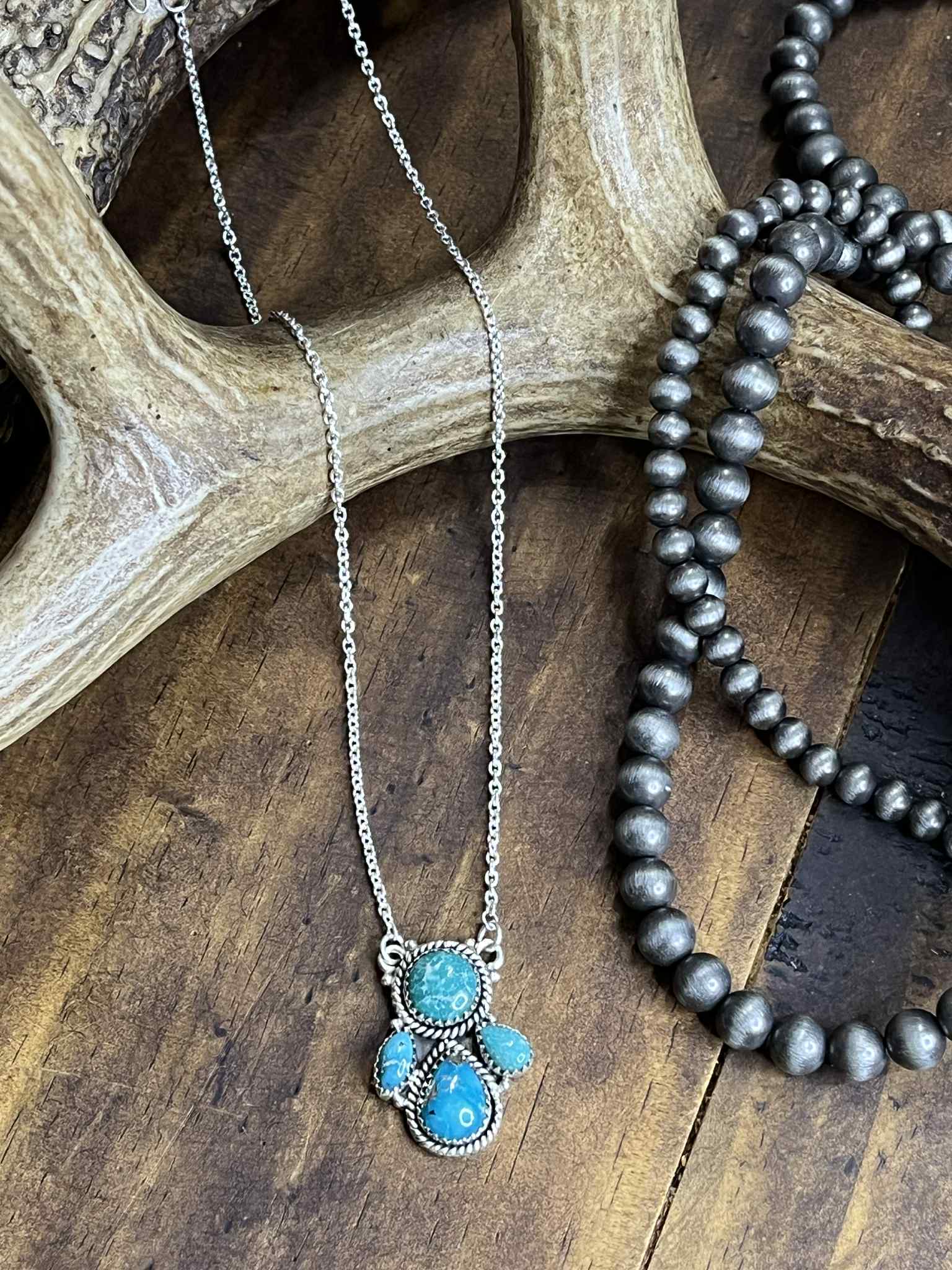 Whitewater Turquoise Necklace